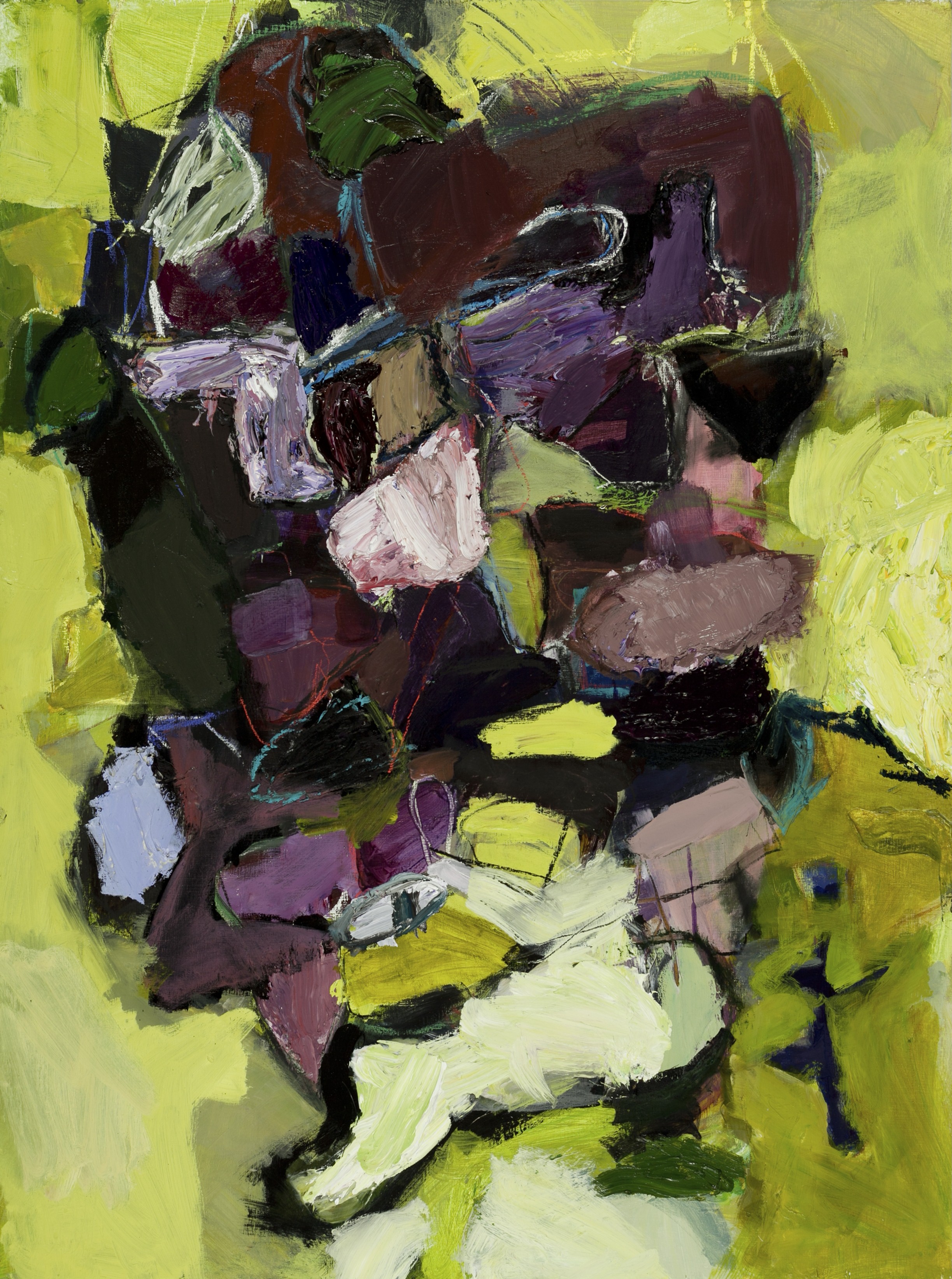 Abstract painting by Jamie Davis, A Destra o Sinistra